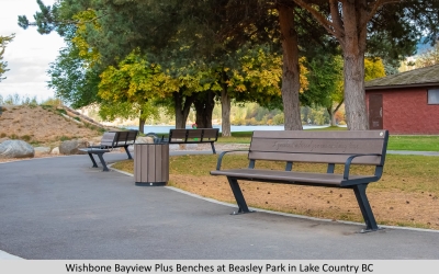 Wishbone Bayview Plus Benches at Beasley Park in Lake Country BC-3